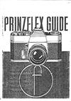 Chinon Prinzflex manual. Camera Instructions.